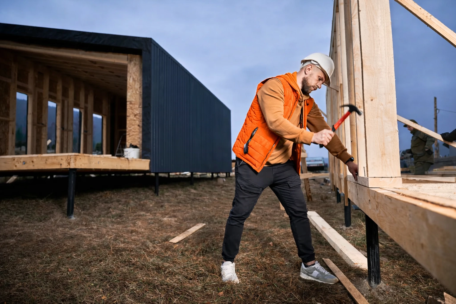 ADU Pro Dallas construction team working on ADU project in Dallas